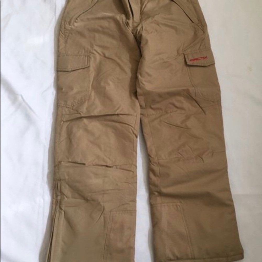 Arctix Men SnowSports Cargo Pants Khaki Small New